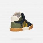 GEOX ΑΓΟΡΙ SNEAKERS  B561NA 0MEFU C0938 ΣΤΡΑΤΙΩΤΙΚΟ ΜΠΛΕ